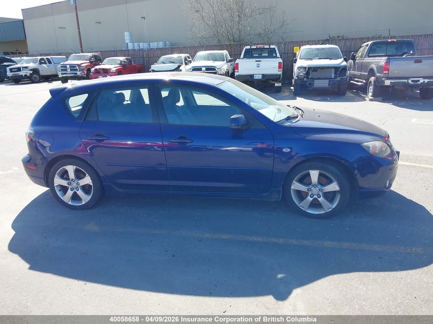 2005 Mazda 3 Hatchback VIN: JM1BK143851231534 Lot: 40058658