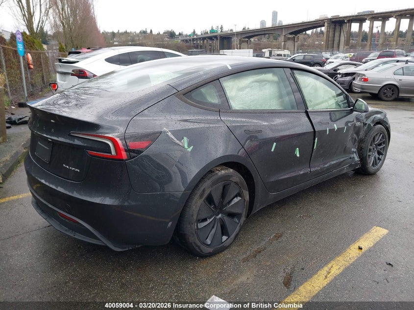 Vin: 5yj3e1ebxsf949705, lot: 30071147, tesla model 3 20254