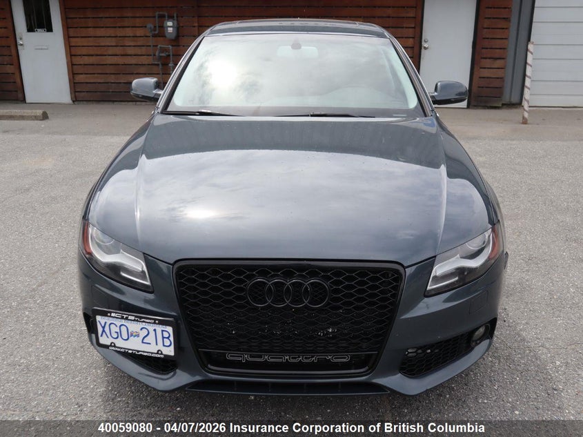 2011 Audi A4 VIN: WAUMFCFLXBN037966 Lot: 40059080