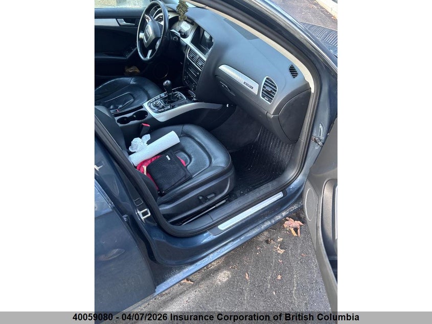 2011 Audi A4 VIN: WAUMFCFLXBN037966 Lot: 40059080