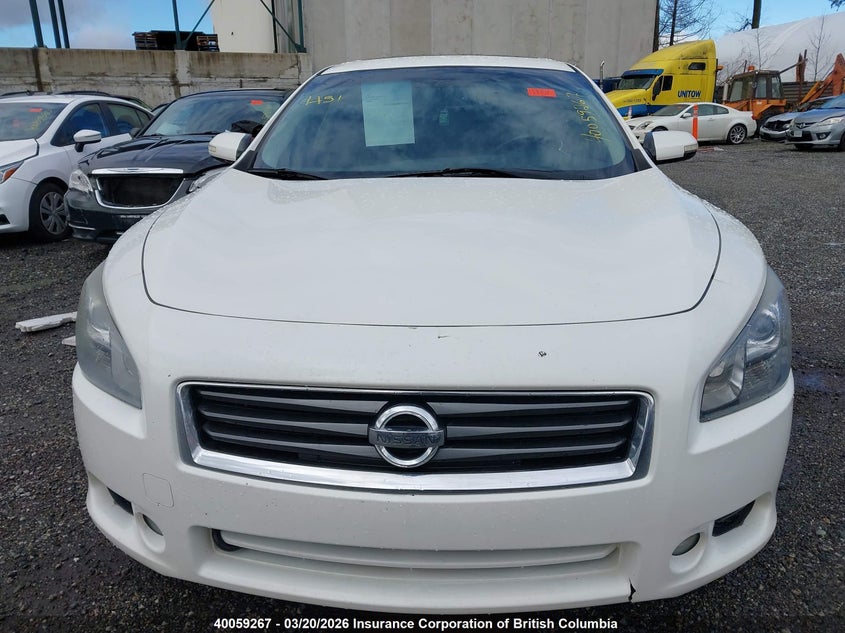 2012 Nissan Maxima S/Sv VIN: 1N4AA5AP4CC862785 Lot: 40059267