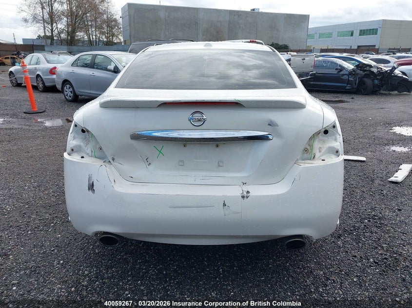 2012 Nissan Maxima S/Sv VIN: 1N4AA5AP4CC862785 Lot: 40059267