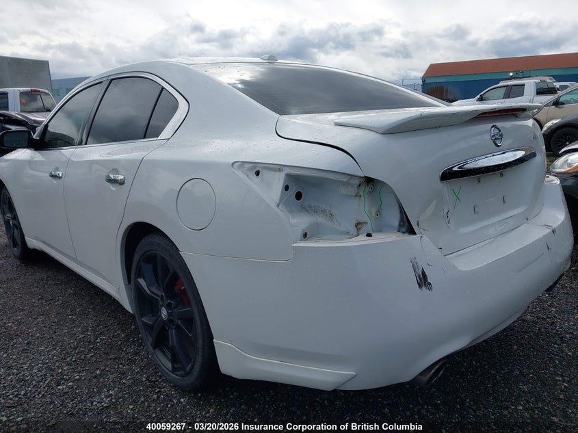 2012 Nissan Maxima S/Sv VIN: 1N4AA5AP4CC862785 Lot: 40059267