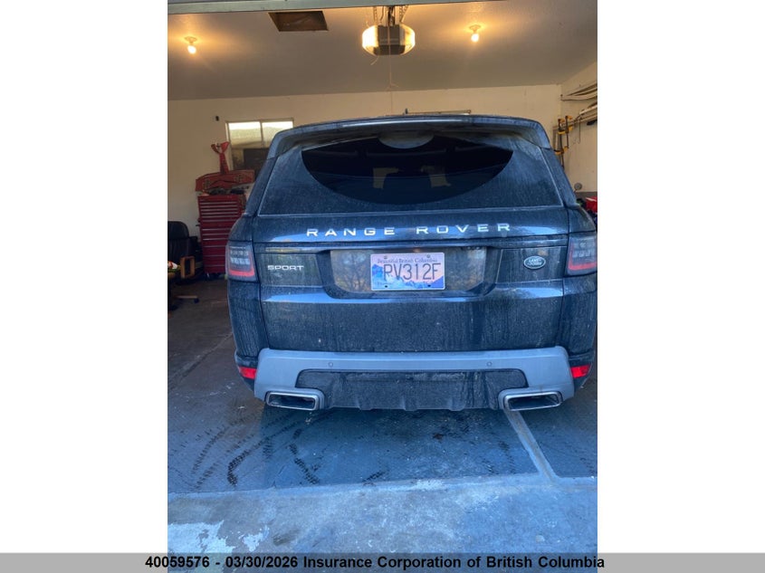2019 Land Rover Range Rover Sport Se VIN: SALWG2RK0KA869192 Lot: 40059576