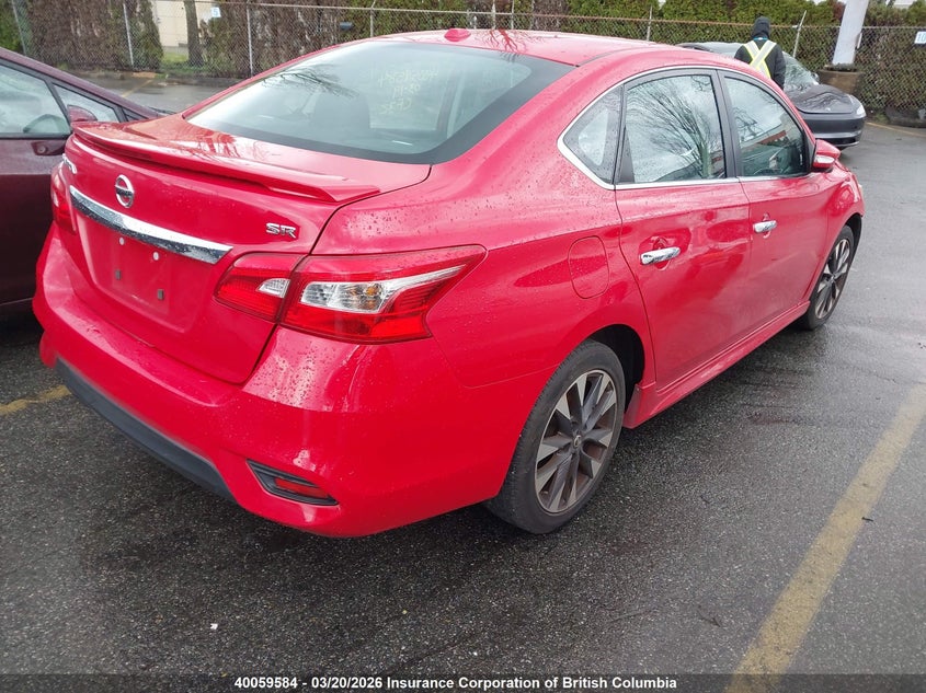 Vin: 3n1ab7ap4gl645690, lot: 30071821, nissan sentra s/sv/sr/sl 20164