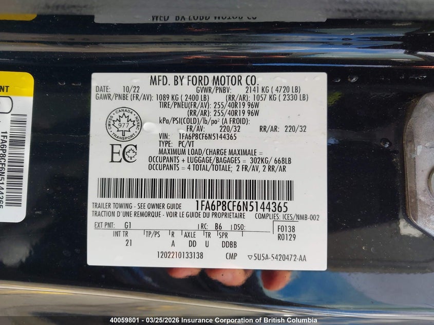 2003 Jeep Grand Cherokee Laredo VIN: 1J4GW48S03C543968 Lot: 40059801