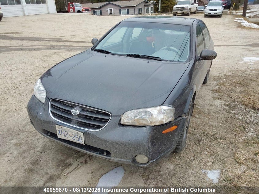 2001 NISSAN MAXIMA SEDAN 3.0L V-6 DOHC, 222HP