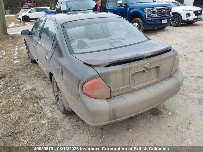 2001 NISSAN MAXIMA SEDAN 3.0L V-6 DOHC, 222HP