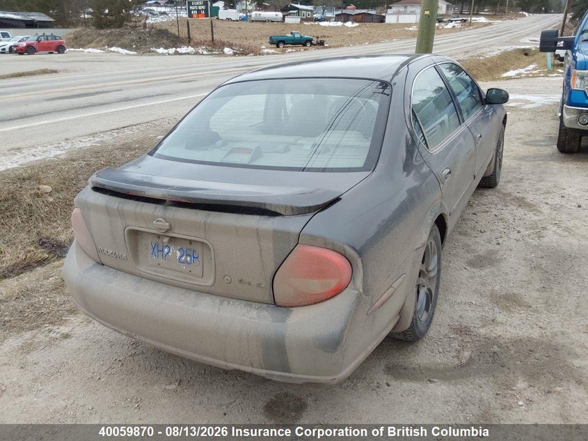 2001 NISSAN MAXIMA SEDAN 3.0L V-6 DOHC, 222HP