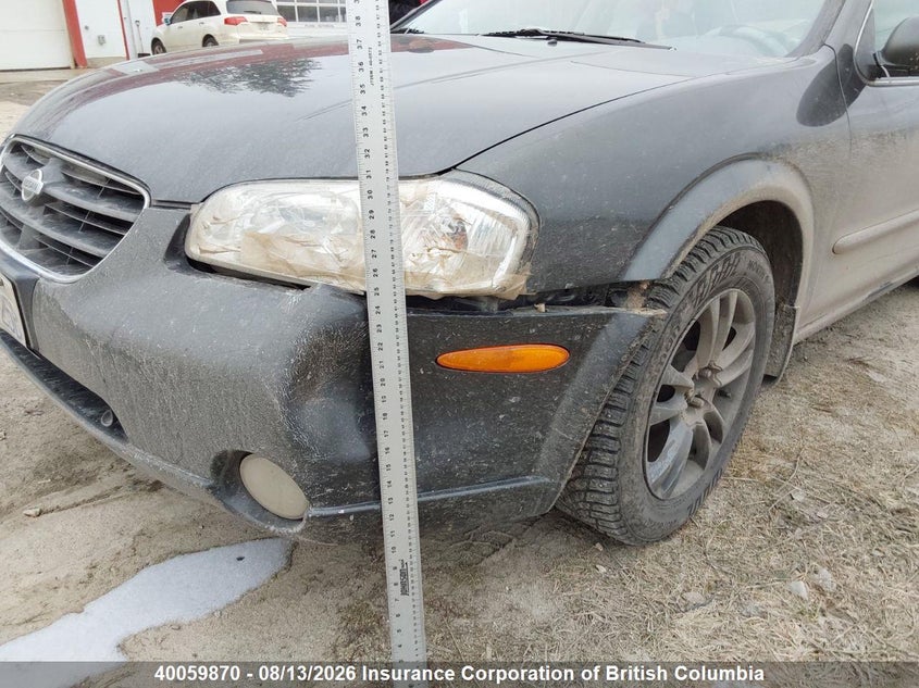 2001 NISSAN MAXIMA SEDAN 3.0L V-6 DOHC, 222HP