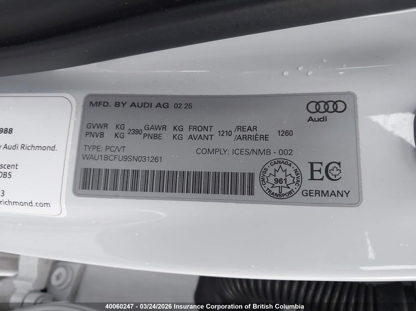 2010 Jeep Commander Sport VIN: 1J4RH4GK2AC159210 Lot: 40060247