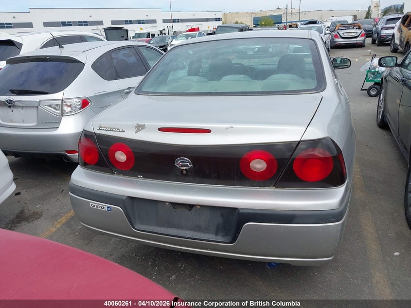 2005 Chevrolet Impala VIN: 2G1WF52EX59125480 Lot: 40060261