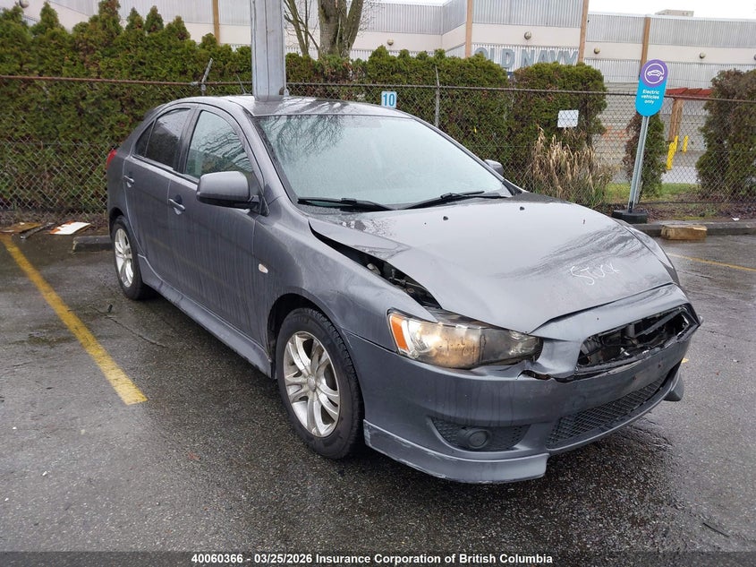 JA32X8HW1AU603141 2010 Mitsubishi Lancer Gts auction photo 1