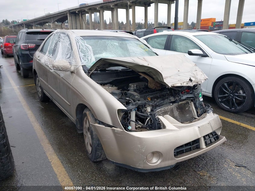 KNAFE121355134077 2005 Kia Spectra Lx/Ex auction photo 1