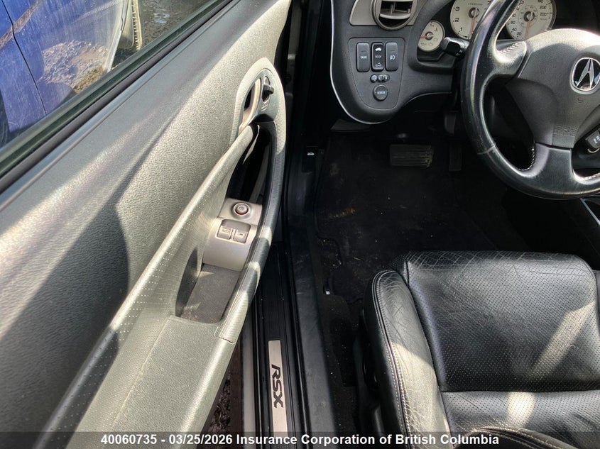 2006 Acura Rsx VIN: JH4DC548X6S800662 Lot: 40060735