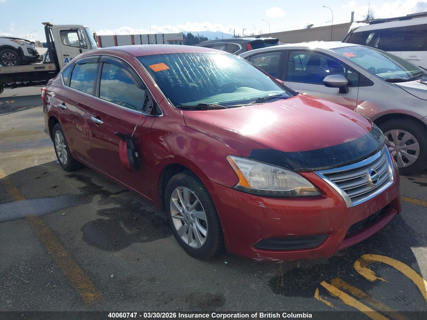 3N1AB7AP1FL648237 2015 Nissan Sentra S/Sv/Sr/Sl auction photo 1