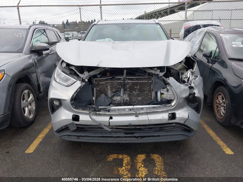 2021 Toyota Highlander Xle VIN: 5TDGZRBH6MS550026 Lot: 40055746