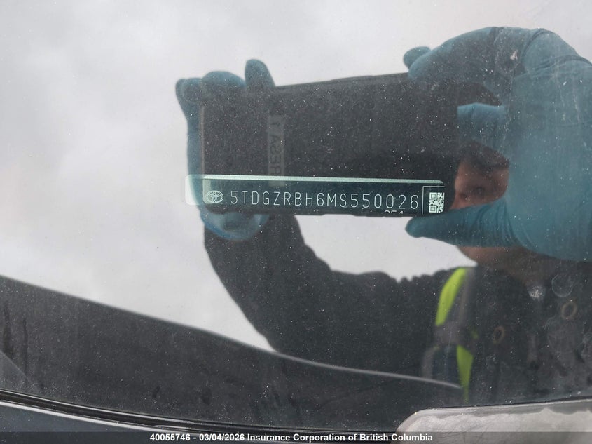 2021 Toyota Highlander Xle VIN: 5TDGZRBH6MS550026 Lot: 40055746