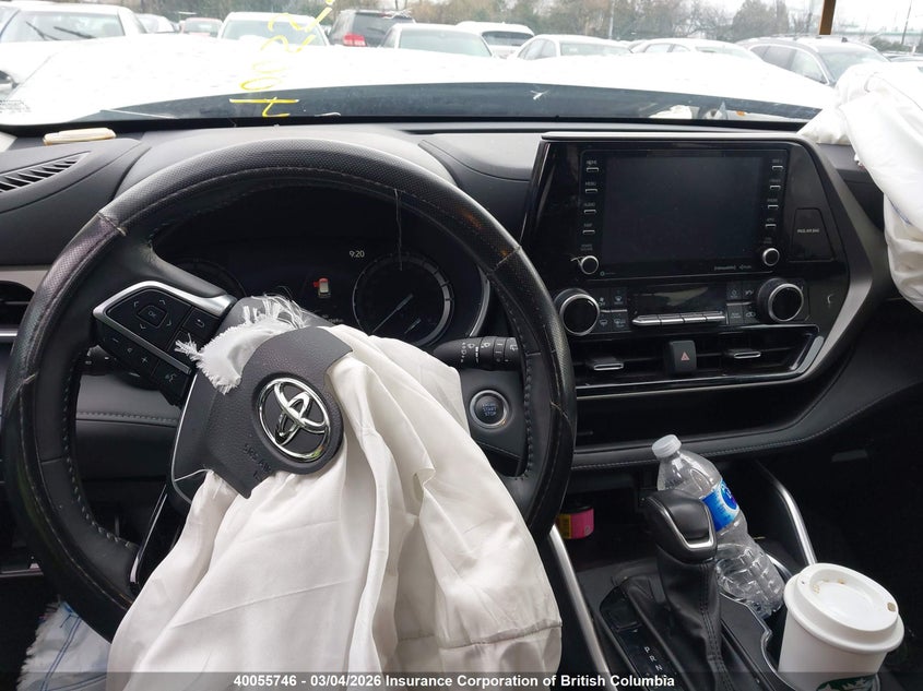 2021 Toyota Highlander Xle VIN: 5TDGZRBH6MS550026 Lot: 40055746