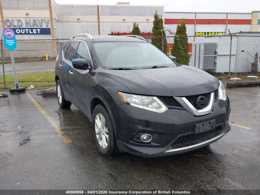 5N1AT2MV1GC819469 2016 Nissan Rogue auction photo 1