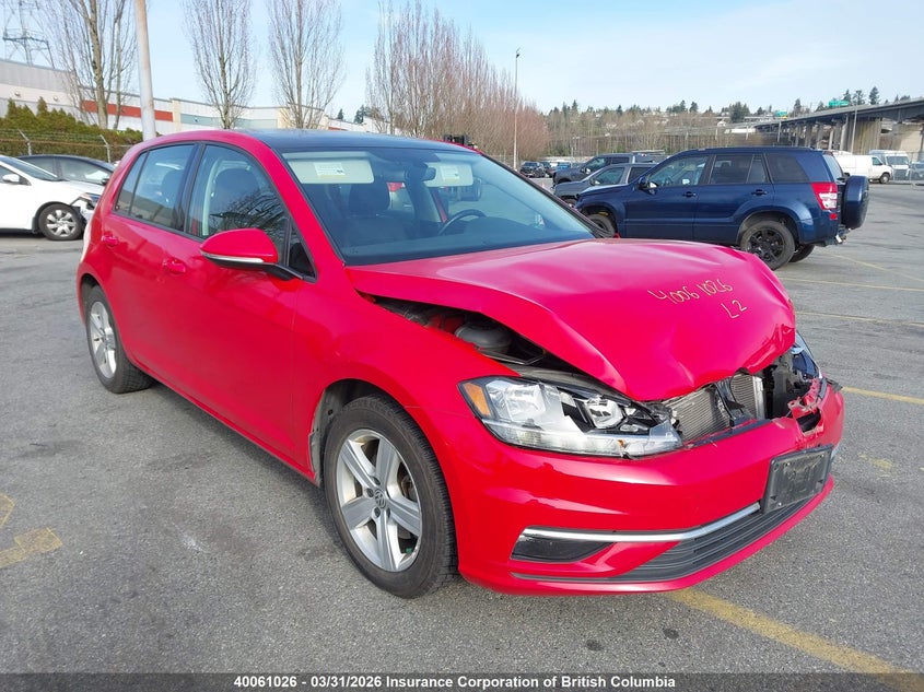 3VWG17AU2JM257498 2018 Volkswagen Golf auction photo 1
