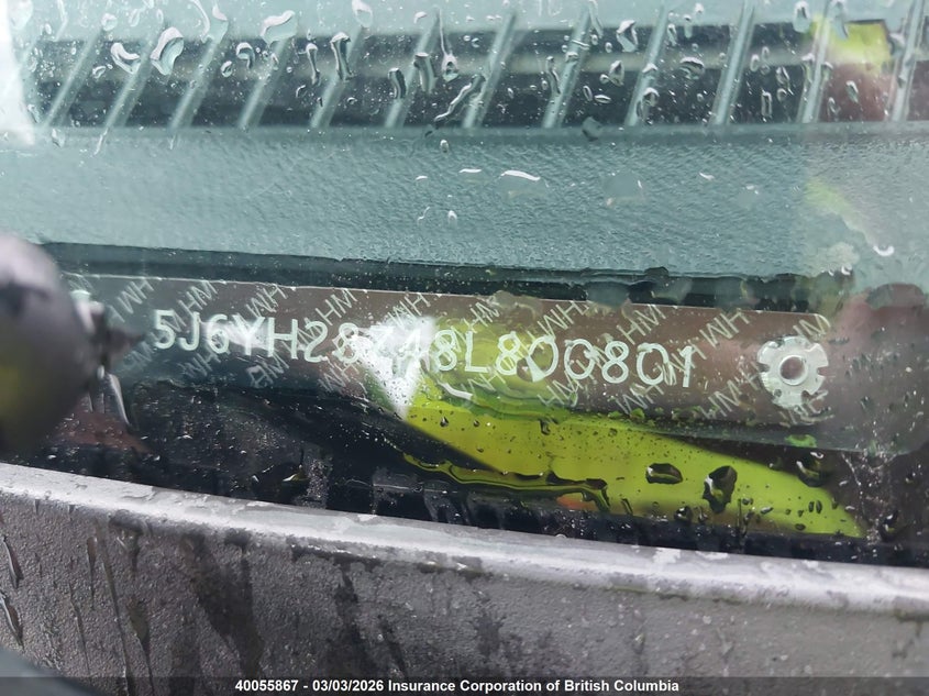 2008 Honda Element Ex VIN: 5J6YH28748L800801 Lot: 40055867