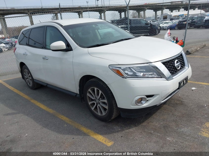 5N1AR2MM5EC689926 2014 Nissan Pathfinder S/Sv/Sl/Platinum auction photo 1