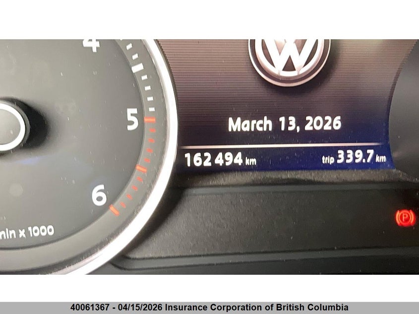 2014 Volkswagen Touareg 3.0 Tdi Comfortline/3.0 Tdi Execline/Highline VIN: WVGDP9BP6ED012757 Lot: 40061367