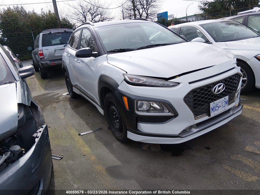 KM8K3CA5XLU437525 2020 Hyundai Kona Limited auction photo 1
