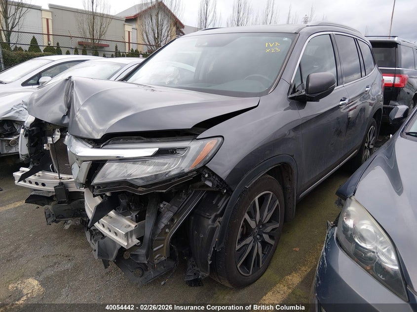 2022 Honda Pilot Touring VIN: 5FNYF6H67NB505040 Lot: 40054442