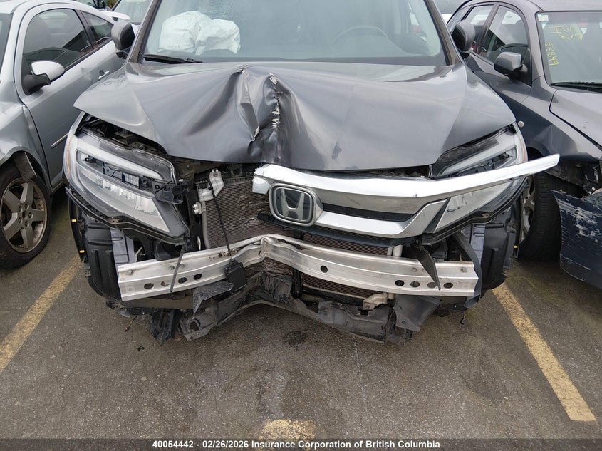 2022 Honda Pilot Touring VIN: 5FNYF6H67NB505040 Lot: 40054442