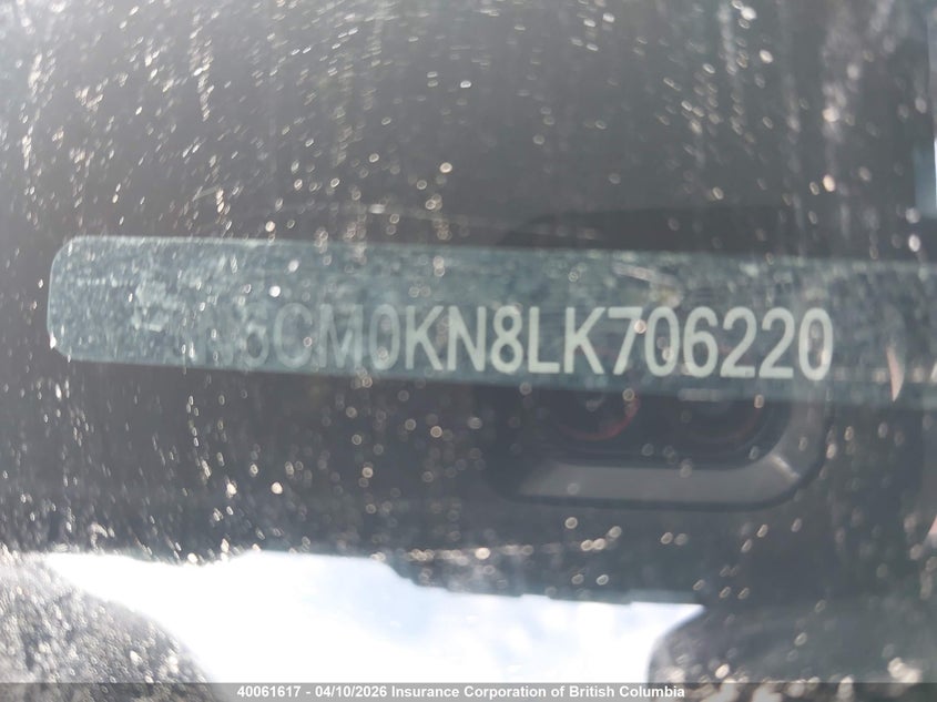 2020 Nissan Nv200 2.5S/2.5Sv VIN: 3N6CM0KN8LK706220 Lot: 40061617