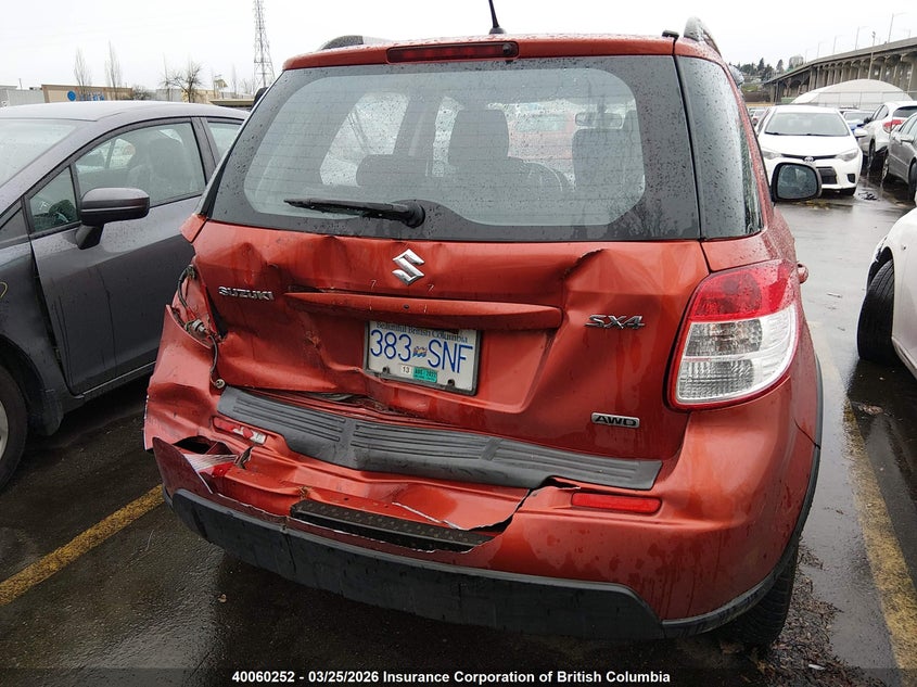 2010 Suzuki Sx4 Touring VIN: JS2YB5A7XA6310098 Lot: 40060252