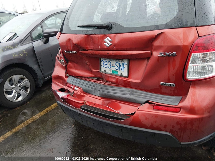 2010 Suzuki Sx4 Touring VIN: JS2YB5A7XA6310098 Lot: 40060252