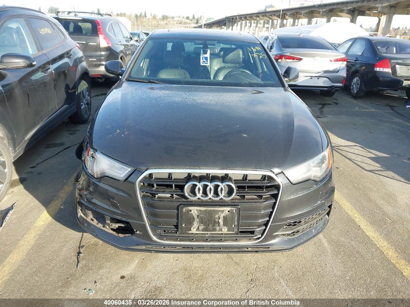 2013 Audi A6 Prestige VIN: WAUJGCFC6DN148713 Lot: 40060435