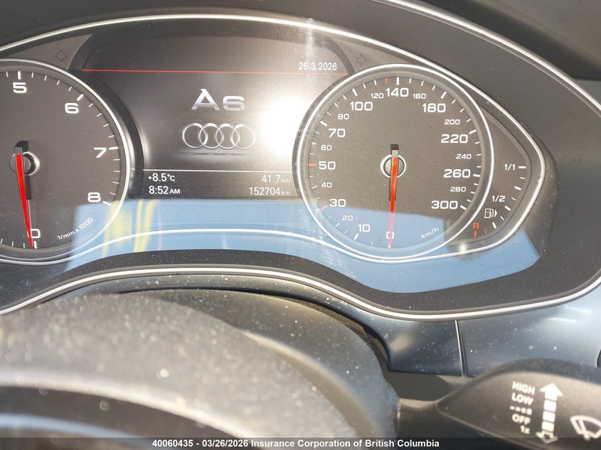 2013 Audi A6 Prestige VIN: WAUJGCFC6DN148713 Lot: 40060435