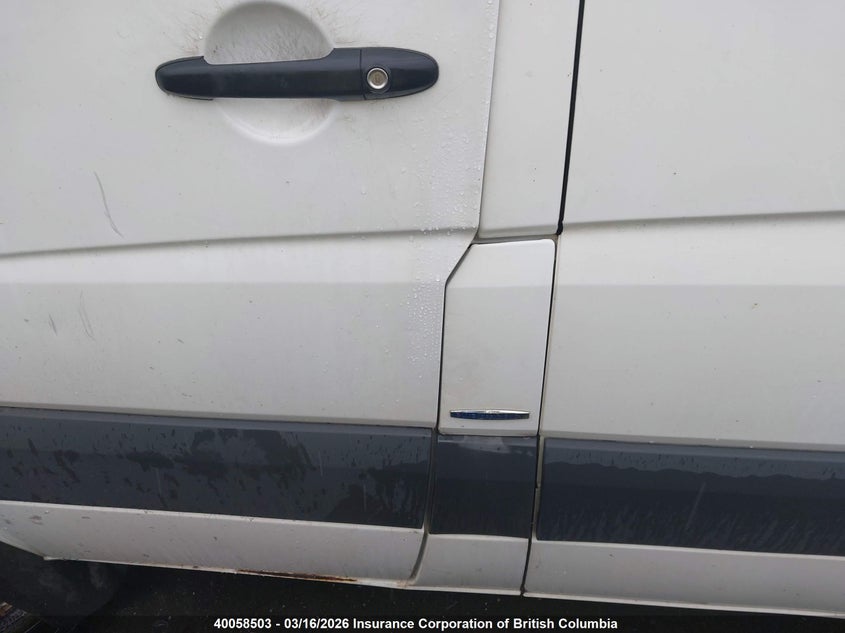 2013 Mercedes-Benz Sprinter 2500 VIN: WD3BE7CC9D5731943 Lot: 40058503