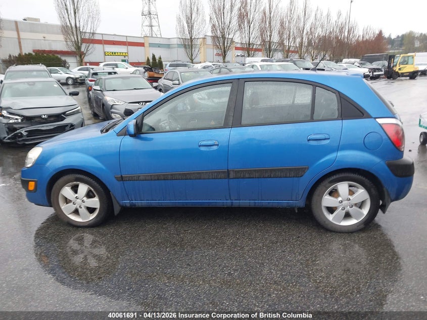 2008 Kia Rio 5 Sx VIN: KNADE163786358776 Lot: 40061691
