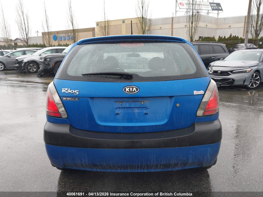 2008 Kia Rio 5 Sx VIN: KNADE163786358776 Lot: 40061691