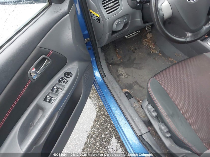 2008 Kia Rio 5 Sx VIN: KNADE163786358776 Lot: 40061691