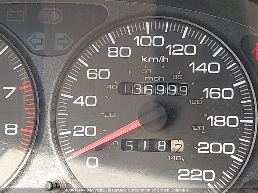 2000 Acura Integra Se VIN: JH4DC4441YS803282 Lot: 40061740