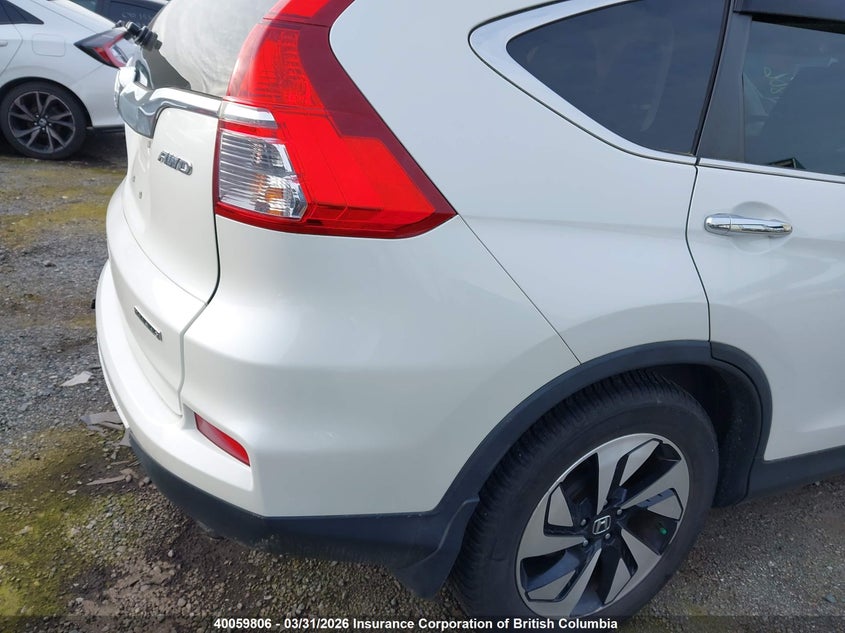 Vin: 5j6rm4h92gl800632, lot: 30074683, honda cr-v touring 20164