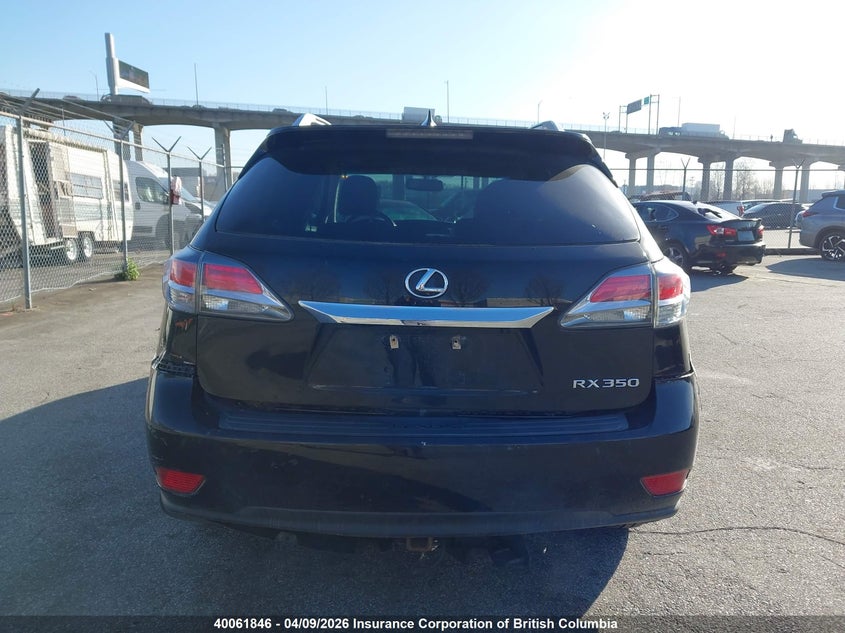 2015 Lexus Rx 350 Sportdesign VIN: 2T2BK1BA0FC305927 Lot: 40061846