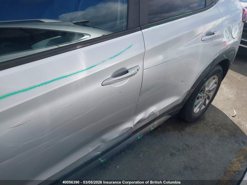 2017 Hyundai Tucson Se VIN: KM8J3CA4XHU254619 Lot: 40056390