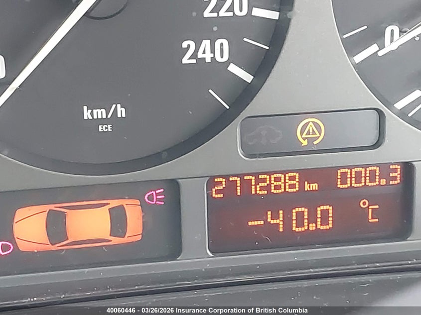 1998 BMW 528 I VIN: WBADD5327WBV53884 Lot: 40060446