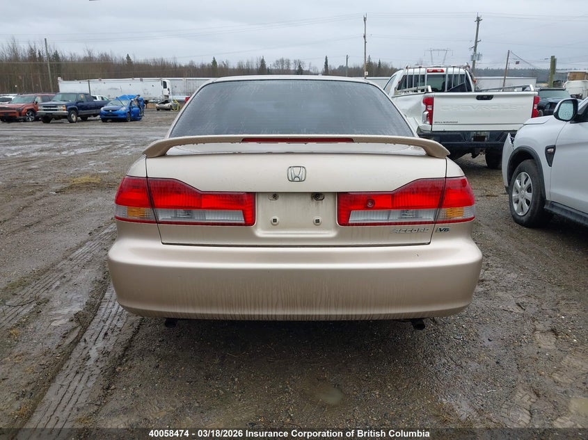 2001 Honda Accord Ex VIN: 1HGCG16561A803863 Lot: 40058474
