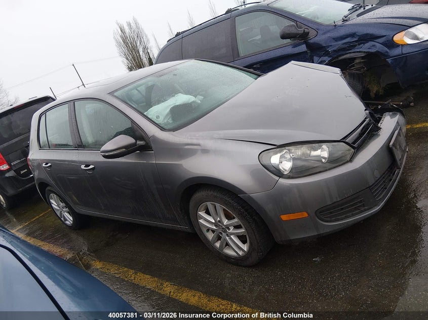 2011 Volkswagen Golf VIN: WVWDA7AJXBW086755 Lot: 40057381