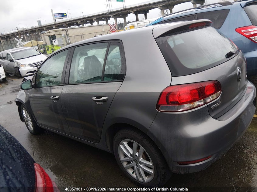 2011 Volkswagen Golf VIN: WVWDA7AJXBW086755 Lot: 40057381