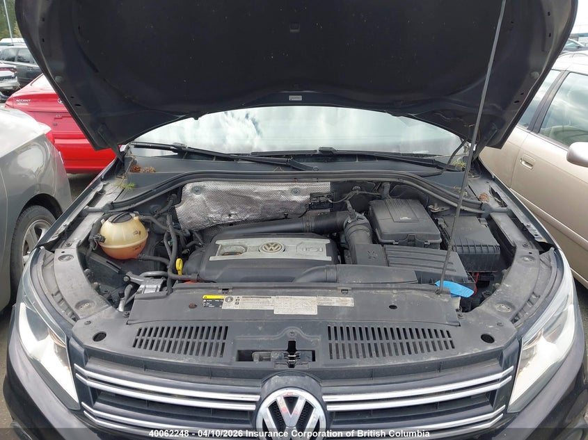2013 Volkswagen Tiguan S/Se/Sel VIN: WVGHV3AX5DW614767 Lot: 40062248