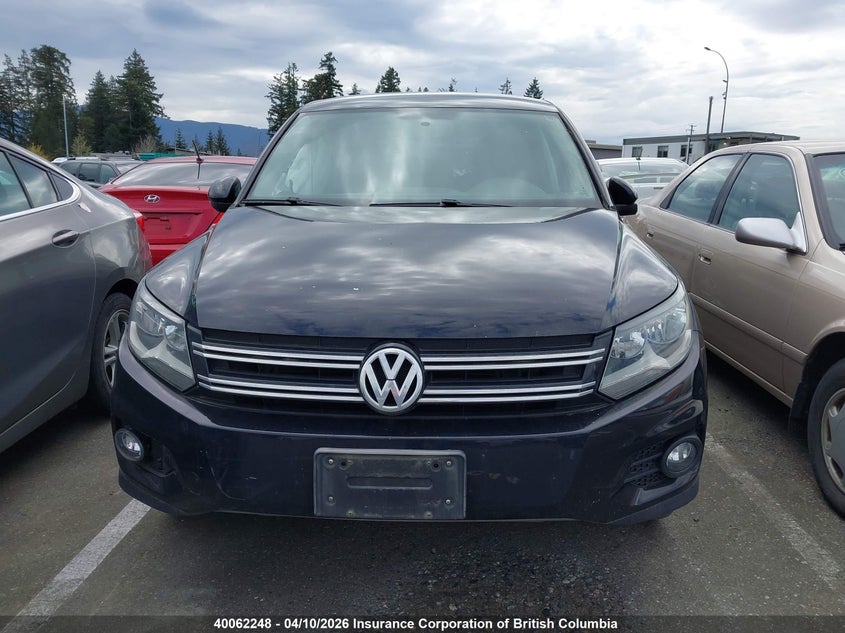 2013 Volkswagen Tiguan S/Se/Sel VIN: WVGHV3AX5DW614767 Lot: 40062248